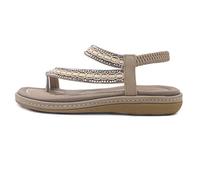 Sandali per Donne Donne Sandali Piatti Scarpe da Donna a Flop Flop Sandali Sandali 4.5 Regno Unito