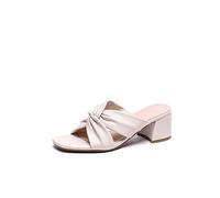 Sandali per Donne Slifori morbide Scafo Sandali per Il Tempo Libero Sandali a metà Tallone a Livello Medio-Alta 22.5 Regno Unito