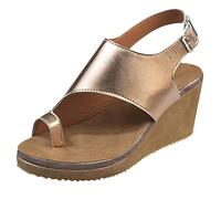 Sandali per la correzione dell'alluce valgo da Donna Infradito Sandali con Supporto per L'Arco correttore delle Dita dei Piedi Sandali Comodi per i Piedi Sandali Estivi Comodi in Pelle PU,