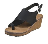 Sandali per la correzione dell'alluce valgo da Donna Infradito Sandali con Supporto per L'Arco correttore delle Dita dei Piedi Sandali Comodi per i Piedi Sandali Estivi Comodi in Pelle PU,