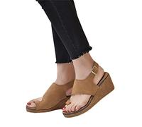 Sandali per la correzione dell'osso dell'alluce Sandali Comodi con Suola Piatta in Pelle PU Scarpe da Donna Pantofole da Donna Alluce valgo Borsite Sandali Estivi Comodi con Punta a Clip, Oro,