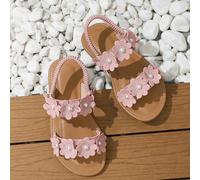 Sandali piatti bianchi carini e dolci per la primavera e l"estate delle ragazze. Scarpe da spiaggia casual e alla moda, principesche per i bambini. EUR34,EUR35,EUR36,EUR20,EUR21,EUR22,EUR23,EUR24,EUR2