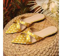 Sandali piatti con punta affusolata da donna, nuovi per la primavera/estate 2026, versatili, con suola morbida, sandali alla romana alla moda per donna, taglie grandi 41-42 EUR36,EUR37,EUR38,EUR39,EUR