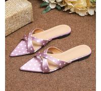 Sandali piatti con punta affusolata da donna, nuovi per la primavera/estate 2026, versatili, con suola morbida, sandali alla romana alla moda per donna, taglie grandi 41-42 EUR36,EUR37,EUR38,EUR39,EUR