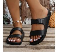 Sandali piatti da donna Arizona, pantofole casual traspiranti da esterno, pantofole comode da camera da letto e casa EUR36,EUR37,EUR38,EUR39,EUR40,EUR41Piante