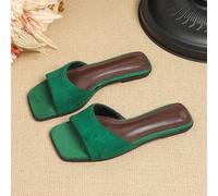 Sandali piatti da donna, nuovi sandali da spiaggia versatili e morbidi per la primavera/estate, sandali alla romana di moda CN35,CN36,CN37,CN38,CN39,CN40,CN41,CN42,CN43Colore unico