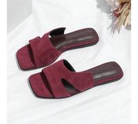 Sandali piatti da donna, nuovi sandali da spiaggia versatili e morbidi per la primavera/estate, sandali alla romana di moda CN35,CN36,CN37,CN38,CN39,CN40,CN41,CN42,CN43Blocchi di colore