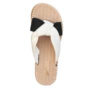 Sandali piatti pantofole estive da donna comodi sandali casual slide infradito da spiaggia punta aperta, suola leggera e flessibile per uso esterno interno quotidiano essenziale per passeggiate