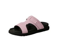 Sandali piatti per le donne Sliders Mules Ladies Slip On Pantofole aperte Pantofole comode suole morbide Cuscino Pantofola leggera Elegante Slipper Slipper Slip-Resistant Walking Sandalo per