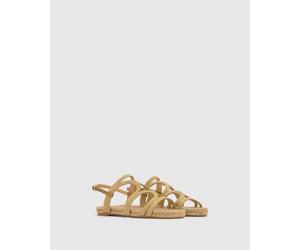Sandali piatti Pitra Oro 38