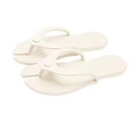 Sandali pieghevoli da donna infradito da viaggio pantofole da bagno antiscivolo Quick-Dry pantofole leggere pantofole da bagno pantofole da doccia Shower Shoes, beige., 37 EU