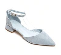 Sandali Plates Élégantes avec Bride Cheville - Confort e stile per l'Été Un tocco chic, un votre-garde, un piatto sabbioso, un raffinato, un parfait e una soirée.✅ Sposa regolabile: Mantieni parfait g