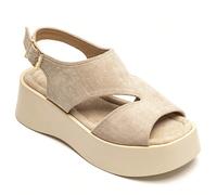 Sandali platform da sposa stile arrière croisé - Confort et allure moderne La silhouette del tuo valore nei sandali plateau dal design contemporaneo. La sua coupe sur l'avant et les découpes latérales