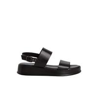 Tamaris - Sandali Neri Casual Aperti Piatti - -Shoes -Donna -Nero -38 EU