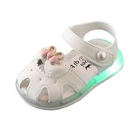 Sandali Primi Passi Bimba Bambina Antiscivolo Sandalo Ragnetto Eleganti Mare Ciabatte Estive Aperte Open Toe Estivi Scarpe Ragazzo Leggero Piatti Tempo Libero Confortevole Plantari