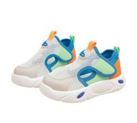 Sandali Primi Passi Bimbo Estive Scarpe Neonato Bambino Traspirante Antiscivolo Pantofole da Casa Ragazzi Ragazze Scarpe per Bambini Interne a Maglia Comode Scarpe da Sportivi (Green, 35.5 Big Kids)