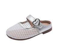 Sandali Ragazza- Scarpe Principessa Ragazza Estate Comode E Leggere per Giocare Fuori con Spose Regolabili Tutto Piccolo Base