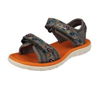 Sandali Regolabili Dettagliati Con Motivo Per Bambini Clarks - Surf Tide