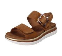 Sandali Regolabili In Suede Remonte Da Donna Con Sottopiede Rimovibile - D1J62