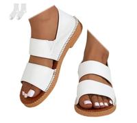 Sandali Romani Donna, Sandaletti 2 In 1 Con Suola Morbida