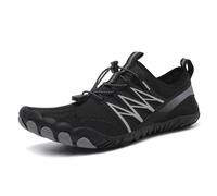 Sandali Scoglio Scarpe da Acqua Ad Asciugatura Rapida, Scarpe da Acqua A Piedi Nudi da Uomo, Ciabatte da Spiaggia Antiscivolo da Donna, Scarpe da Ginnastica Sportive Estive(Black,43)