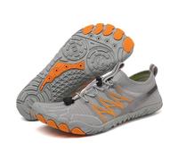 Sandali Scoglio Scarpe da Acqua Ad Asciugatura Rapida, Scarpe da Acqua A Piedi Nudi da Uomo, Ciabatte da Spiaggia Antiscivolo da Donna, Scarpe da Ginnastica Sportive Estive(Grey,42)