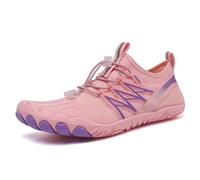 Sandali Scoglio Scarpe da Acqua Ad Asciugatura Rapida, Scarpe da Acqua A Piedi Nudi da Uomo, Ciabatte da Spiaggia Antiscivolo da Donna, Scarpe da Ginnastica Sportive Estive(Pink,36)