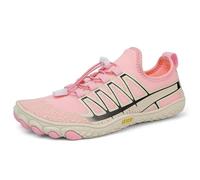 Sandali Scoglio Scarpe da Spiaggia da Uomo, da Donna, a Piedi Nudi, for Il Nuoto, Fitness e Allenamento, estive, Scarpe da guado all'aperto, Grandi Dimensioni(Pink,46)