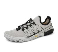 Sandali Scoglio Scarpe da Spiaggia da Uomo, da Donna, a Piedi Nudi, for Il Nuoto, Fitness e Allenamento, estive, Scarpe da guado all'aperto, Grandi Dimensioni(Gray,41)