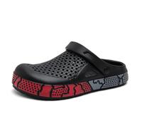 Sandali Scorrevoli a Punta Chiusa 2-in-1 Unisex Scarpe da Spiaggia Traforate Traspiranti Pantofole Estive Casual Suola Spessa Antiscivolo di Coppia EVA Leggere
