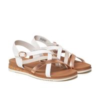 Sandali Skechers Donna con Memory Foam Colore Bianche Chiusura a Strappo Casual