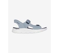 Sandali Skechers Go Walk Flex Easy Entry Slip-Ins blu bianco - 43.5