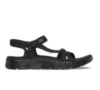 SANDALI SKECHERS GO WALK FLEX SANDAL - SUBLIME TG 38 COD 141451-BBK [US 8 UK ...