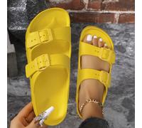 Sandali sportivi da donna versatili, leggeri e comodi, moda primavera/estate 2025, taglia curvy, per uso all'aperto/casual/al chiuso, antiscivolo, anti-odore, con fibbia EVA, monopezzo EUR36,EUR37,EUR