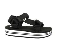 Sandali sportivi Lee Cooper da donna neri con plateau 41