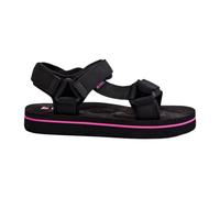 Sandali sportivi Lee Cooper da donna neri con plateau 41