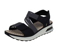 Rieker Sandali classici da donna 65671, sandali da donna, Blu 14., 38 EU Larga
