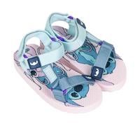 Sandali "Stitch" per bambini - 33 - Realizzati in poliestere - Suola in gomma EVA - Chiusura in velcro - Sandali per bambini - Stampa "Stitch and Angel" - Prodotto originale disegnato in Spagna