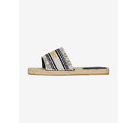 Superdry Canv Overlay Sandals Blu EU 39 Donna