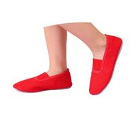 Sandali Traspiranti Leggeri per Bambine con Suola Flessibile Ideali per Danza e Tempo Libero (Red, 30 Little Child)