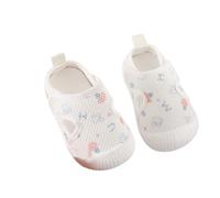 Sandali Traspiranti Traforati in Rete per Bambini e Bambine per la Primavera e L'Estate per Imparare a Camminare (Light Blue 21-25 Months)
