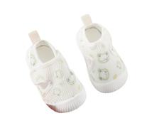 Sandali Traspiranti Traforati in Rete per Bambini e Bambine per la Primavera e L'Estate per Imparare a Camminare (Light Green 21-25 Months)