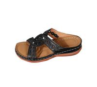 Sandali Trekking Donna Comode Camminata Ortopediche Sportivi Sandalo Estive Cinturino Incrociato Sandalo Donna Plateau Ciabatte Antiscivolo Spessore Suola Pantofole Arch Support Sandali Aperte Slide