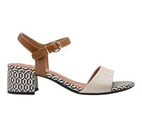 Sandali trotteur con tacco Bianco 38