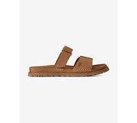 UGG donna W GOLDENGAZE SLIDE Piattaforma, Castagna, 8
