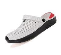 Sandali unisex per coppie, da spiaggia, casual, estivi, comodi, infradito ad asciugatura rapida, antiscivolo, pantofole da bagno per uomo e donna, bianco, 40 2/3 EU