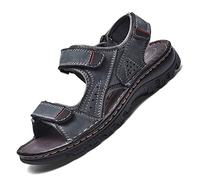 Sandali Uomini Estivi Sandali Maschi Sandali all'aperto Comodo Mens Traspirante Sandali Uomini Fatti a Mano Sandali Sandali Maschili Morbidi sandalsblue, 10