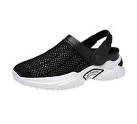 Sandali Uomo Estivi,Pantofole Casual Piatte Morbide da Uomo per Passeggiate Leggere Traspiranti Moda Comode