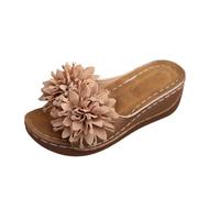 Sandali Zeppa Donna Estive Con Zeppe Corda Sandaletti Aperte Schiava Platform Ciabatte Cinturino Caviglia Sandalo Estivo Scarpe Alti Elegante Zatteroni Spiaggia Romani per Spiaggia Vacanze Mare