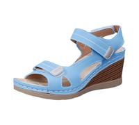 Sandali Zeppa Donna Estive Sandali Con Zeppa Sandalo Estivo Tacco Platform Comodi Zeppe Eleganti Scarpe Tacchi Estivi Elegante Comoda Espadrilles Aperte Nero Ballerine Bianche 36 Comode Neri Comodo